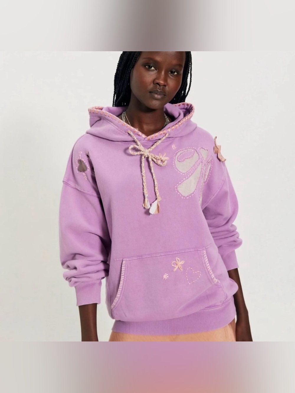 NWT Free People Love Letters Hoodie